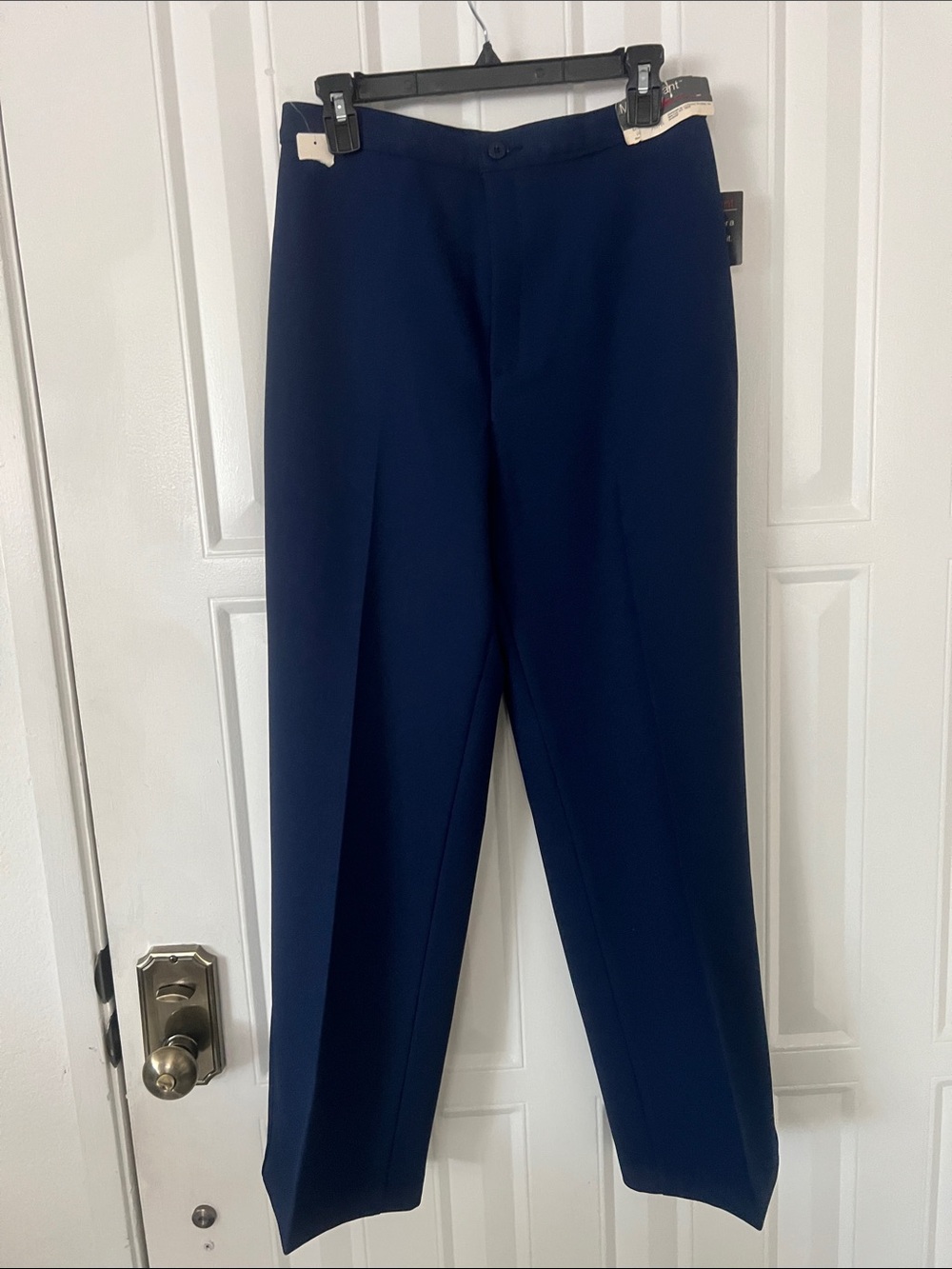 NWT (JCPenney)Navy blue Wide Leg Dress Pants Size S / please check measurement